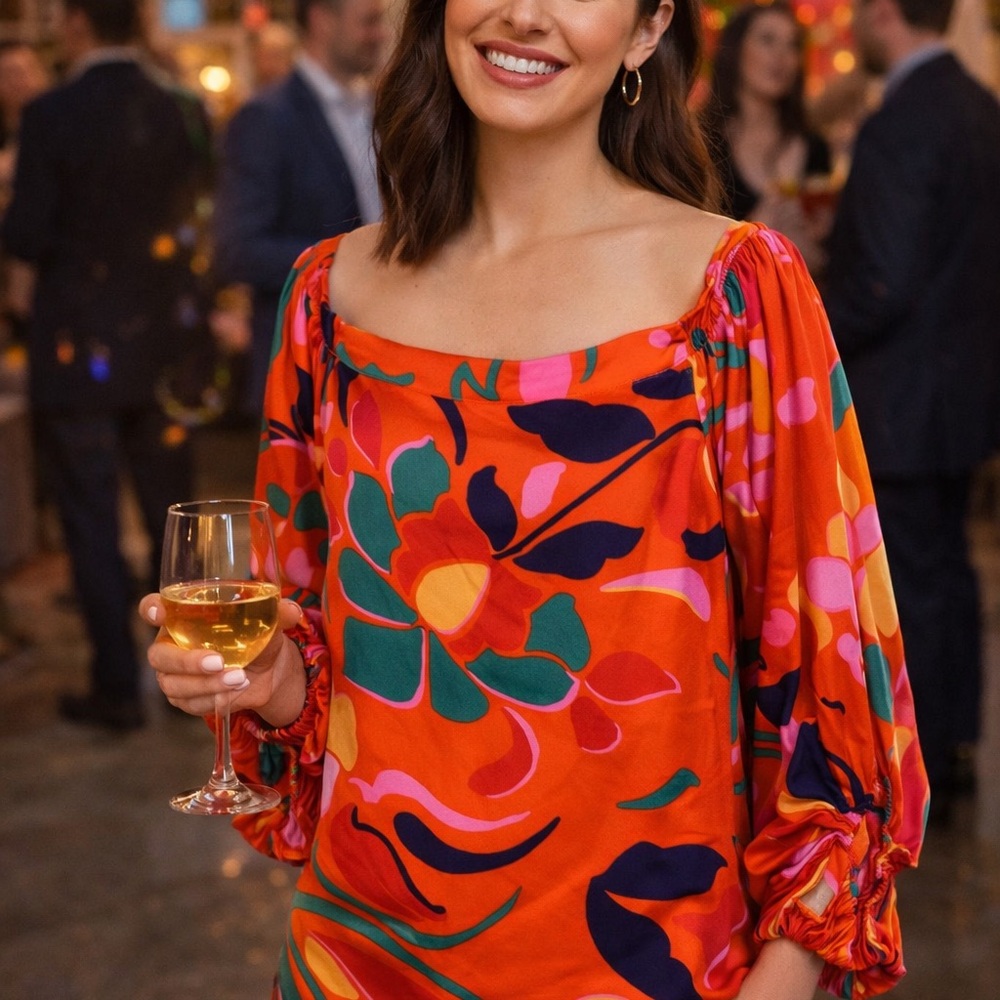 Sugarlips Multicolor Patterned Dress - image 1